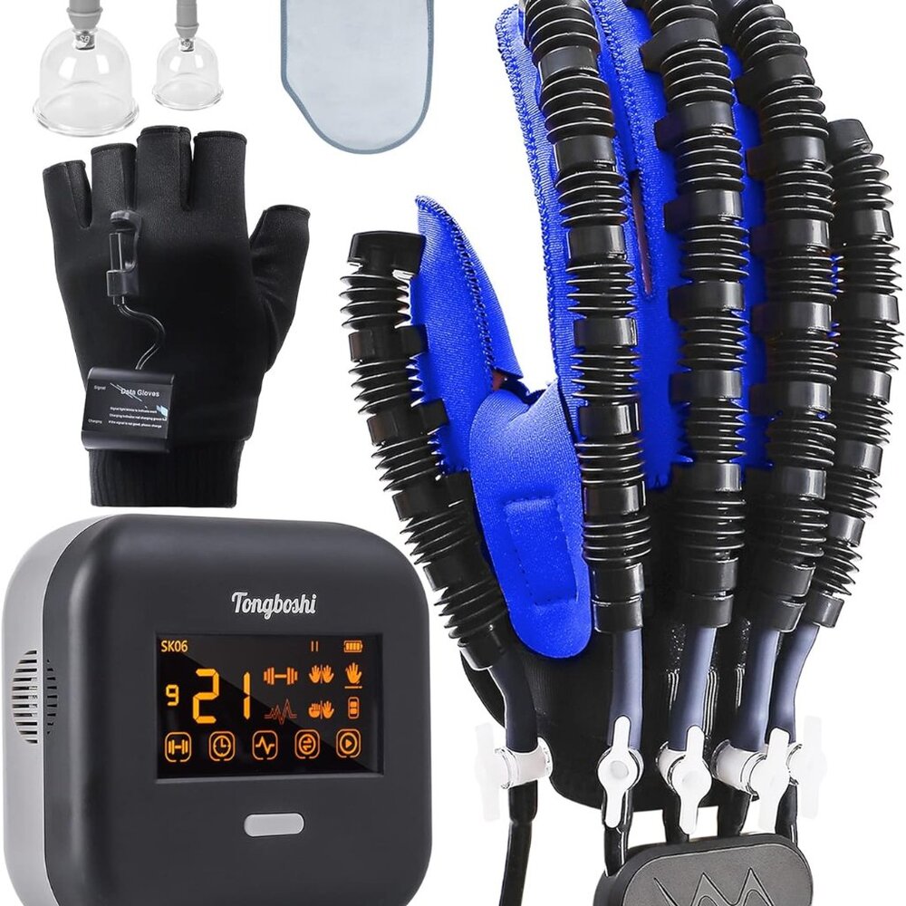 X-Large Robot Gloves Upgrades Hand Stroke Recovery Equipment